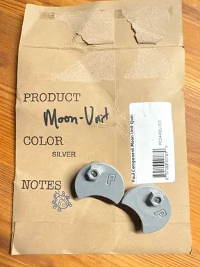 Paul moon unit silver pair