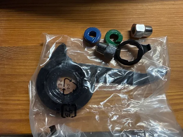 Shimano Alfine SG-S700 hub 11 speed, shifter, mounting kit - silver 32h center lock disc - Image 4