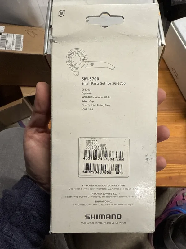 Shimano Alfine SG-S700 hub 11 speed, shifter, mounting kit - silver 32h center lock disc - Image 5