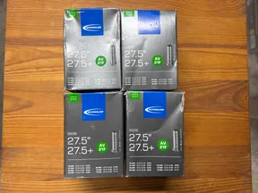 Schwalbe 27.5x2.1-3.0 tubes av 21f shraeder- 4 tubes 