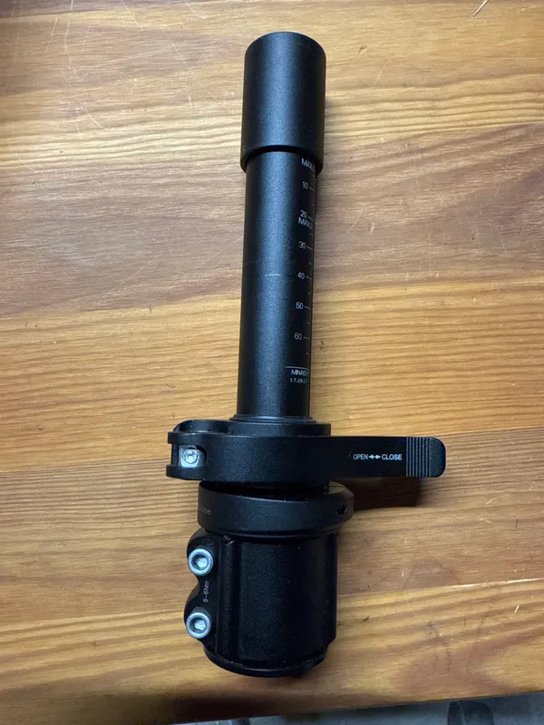 Adjustable height steer tube extender 1 1/8" - Image 1