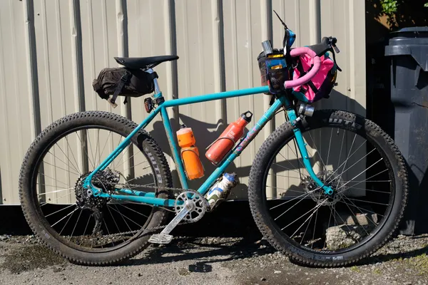 Medium Crust Bikes Evasion Frameset, Teal, 2 forks (26+, 27.5), 2 forks (standard, low trail) - Image 1