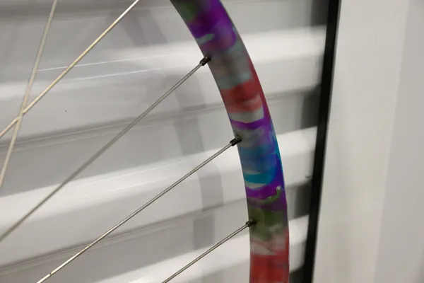 Velocity Blunt 35 650b Wheelset - Hope Pro 4 Hubs - Custom Ano - Image 5