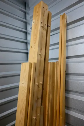 Queen Pine Bed Frame - image 1