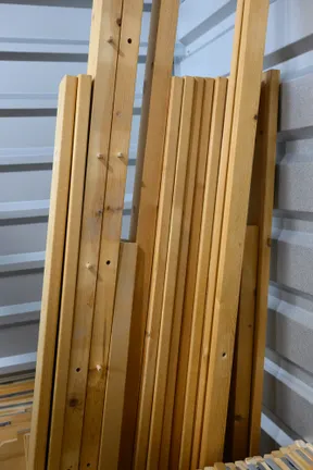 Queen Pine Bed Frame - image 2