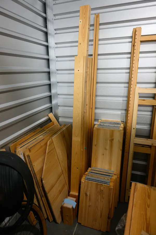 Queen Pine Bed Frame - Image 3