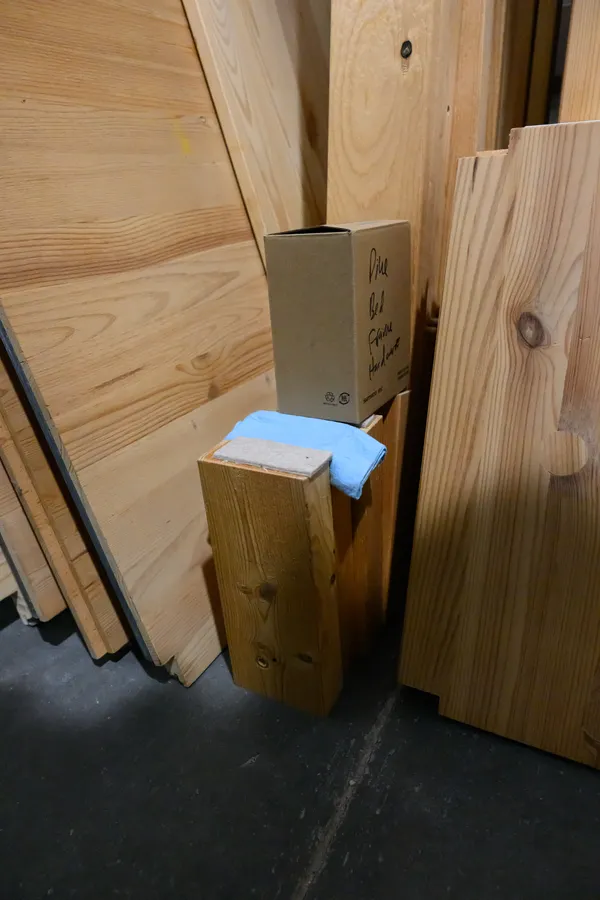 Queen Pine Bed Frame - Image 4