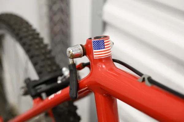 Cannondale SM-1000 Red Shred 24" MTB/Gravel Bike, Red (1988) - Image 5