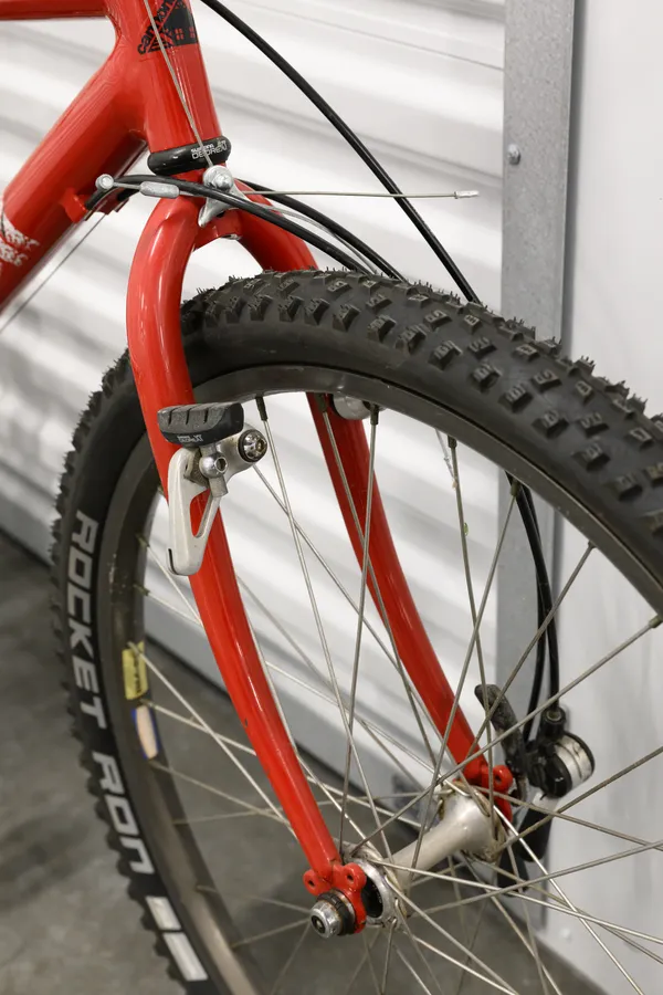 Cannondale SM-1000 Red Shred 24" MTB/Gravel Bike, Red (1988) - Image 6