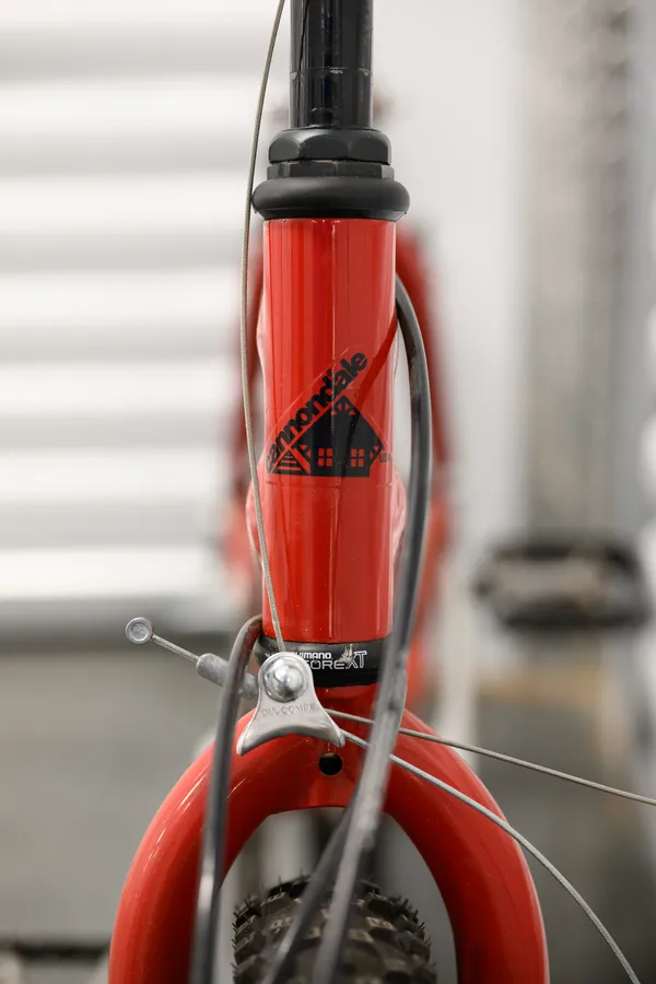 Cannondale SM-1000 Red Shred 24" MTB/Gravel Bike, Red (1988) - Image 10