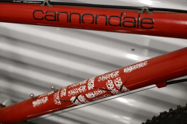 Cannondale SM-1000 Red Shred 24" MTB/Gravel Bike, Red (1988) - Image 11