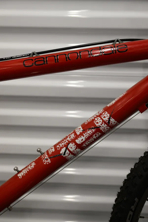 Cannondale SM-1000 Red Shred 24" MTB/Gravel Bike, Red (1988) - Image 12