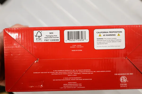 Sunbeam Compact Steam Iron - Image 2