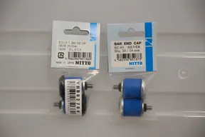 Nitto Bar End Cap Black 20-22mm - image 1