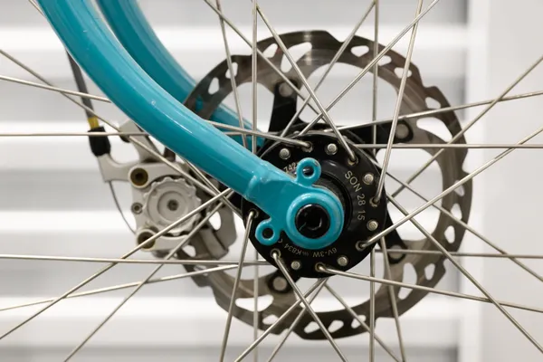 Medium Crust Bikes Evasion Frameset, Teal, 2 forks (26+, 27.5), 2 forks (standard, low trail) - Image 4