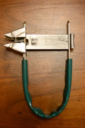 Kryptonite K2 1972 U-Lock, Vintage, Green - image 1