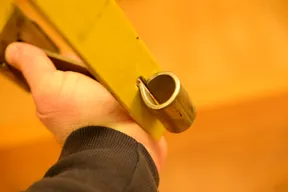 Kryptonite K3 1970s U-Lock, Vintage, Yellow - image 3