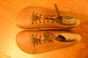 Vivobarefoot Leather Shoes, Brown, Size 43 - image 3