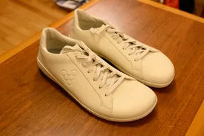 Vivobarefoot Leather Shoes, White, Size 43 - image 2