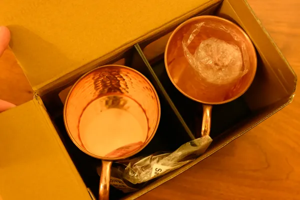 Moscow Mule Glasses with Jigger - Image 2