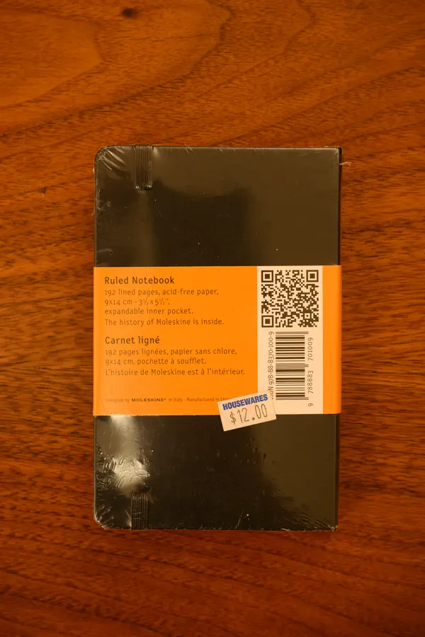 Moleskine Ruled Notebook - Image 2