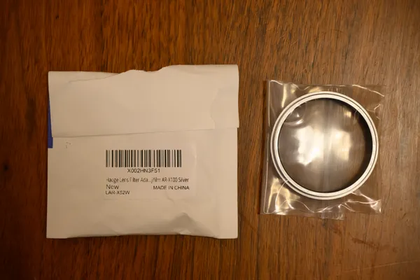 Haoge Silver Filter Adapter for Fujifilm X100 - Image 1