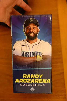 Randy Arozarena Mariners Bobblehead - image 1
